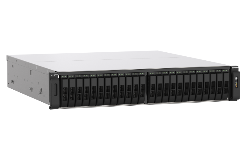 Serveur NAS rackmount 2U tout flash de 24 baies QNAP TS-H2490FU-7302P (TS-H2490FU-7302P-128G-US)