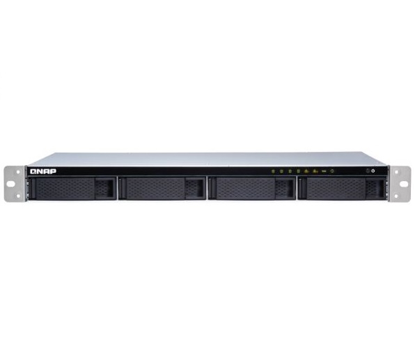 erveur NAS montable en rack 1U de 4 baies QNAP TS-431XEU avec 2 Go de RAM - 10GbE SFP+ (TS-431XEU-2G