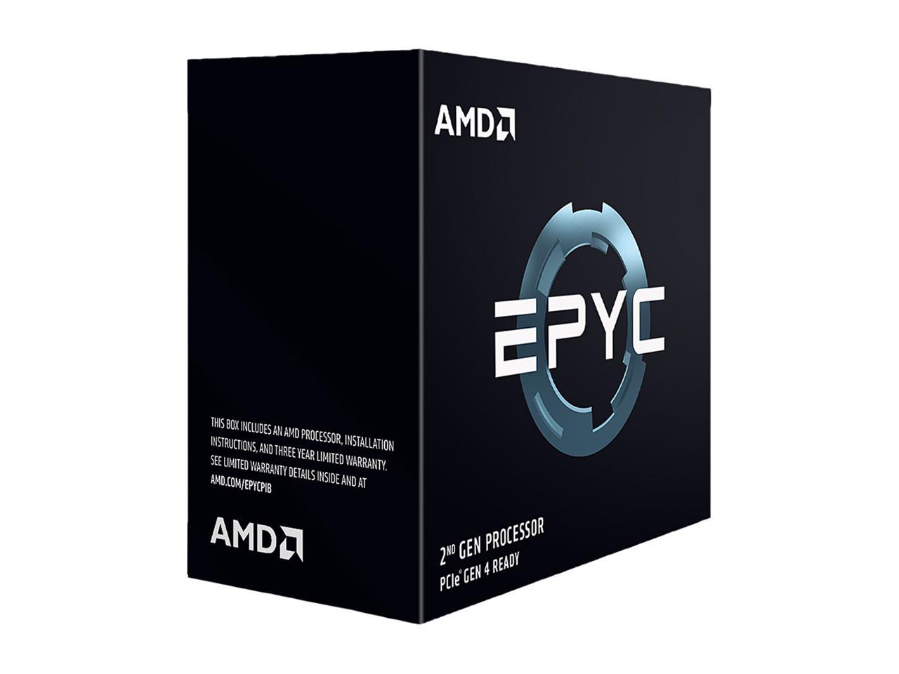 AMD EPYC 7452 32-Core 2.35 GHz Server Processor - Socket SP3 Retail Pack (100-100000057WOF)