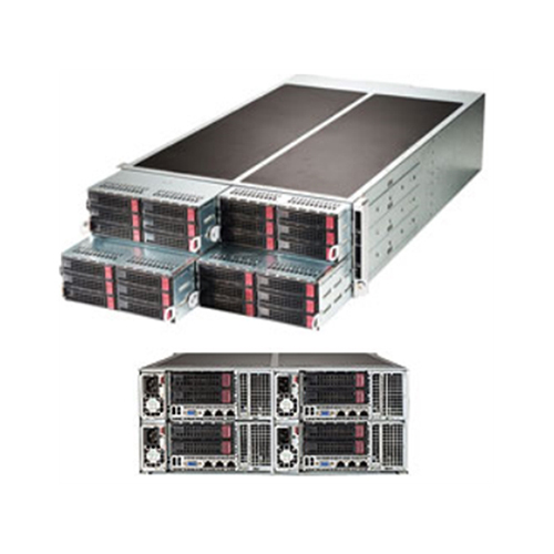 Supermicro SuperServer SYS-F628R3-RTB+ Processeur Intel Xeon E5-2600 v3, DDR3 2400 MHz ; 16 emplacements DIMM - Boîte brune ...