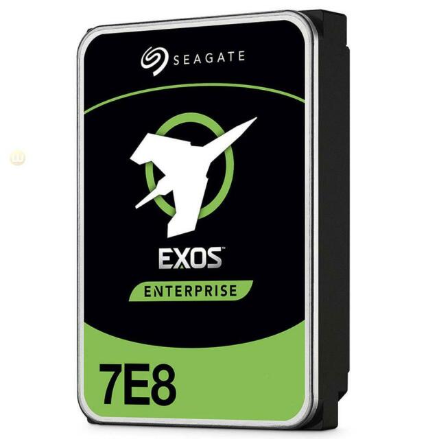 2TB 3.5" SAS Seagate Exos 7E8 Server Hard Drive - 7.2K rpm 512e 4Kn (ST2000NM004A)