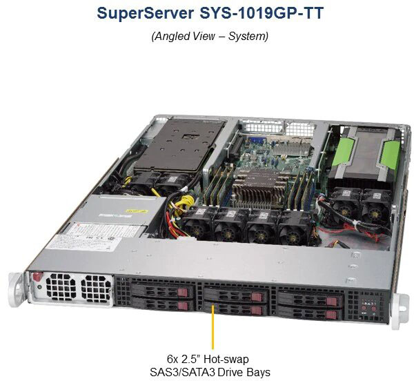 Supermicro SYS-1019GP-TT Server (SYS-1019GP-TT)