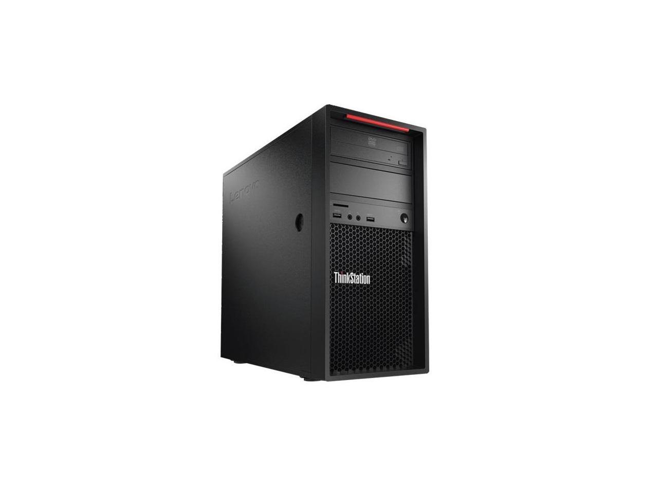 Station de travail graphique Lenovo ThinkStation P520c Intel Xeon W-2125 4 c?urs 4,0 GHz - avec GPU Quadro P4000 (30BX002RCA...