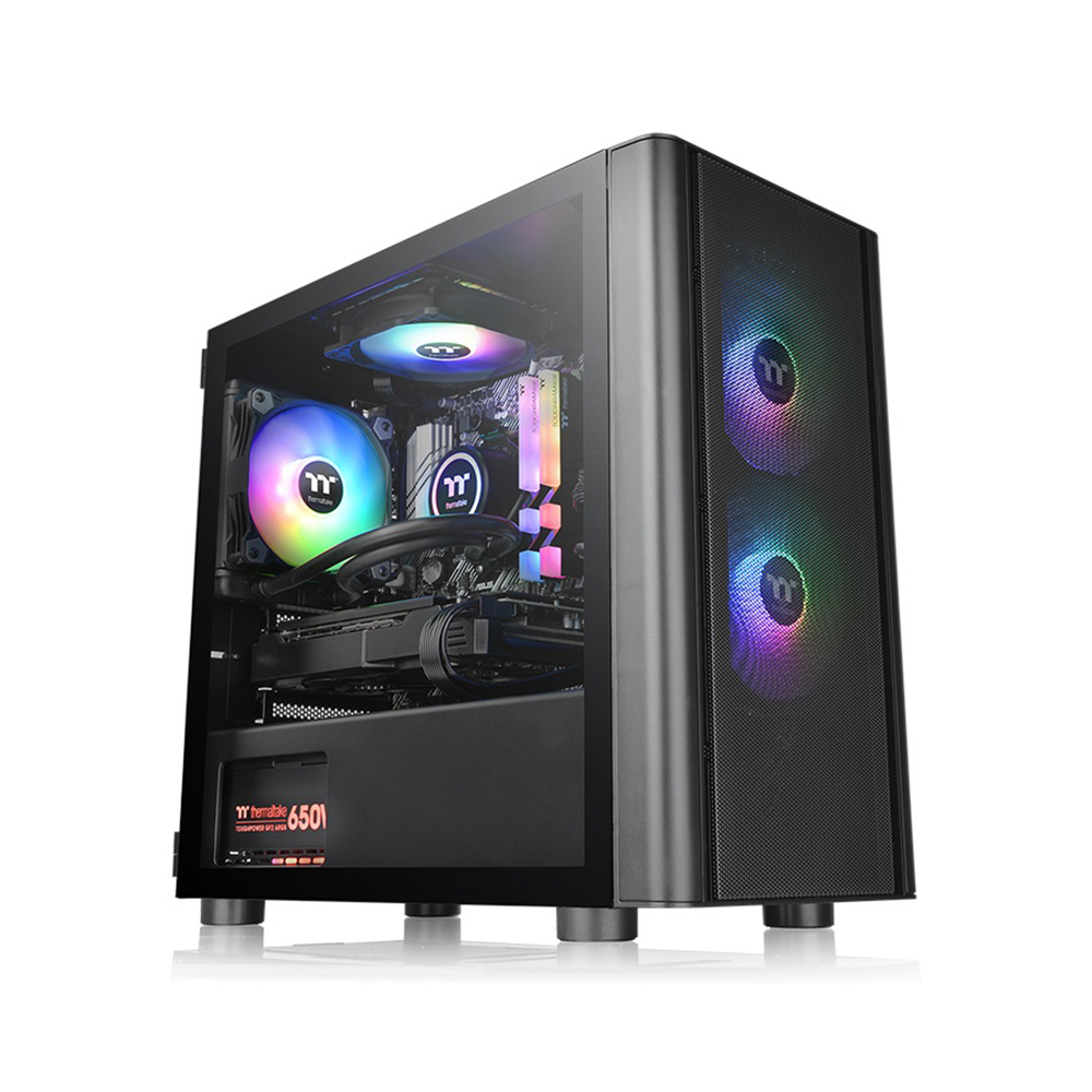 THERMALTAKE (V150 TG ARGB) - Boîtier d'ordinateur micro ATX