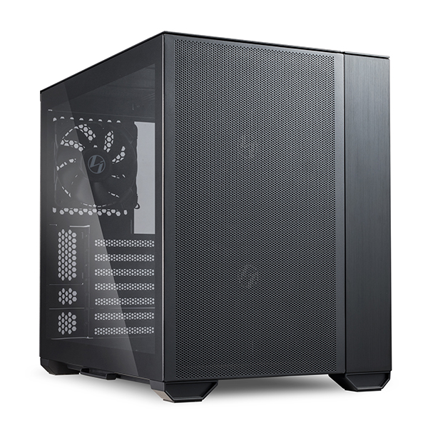 LIAN LI O11 Air Mini Computer Case w/ Tempered Glass- Black