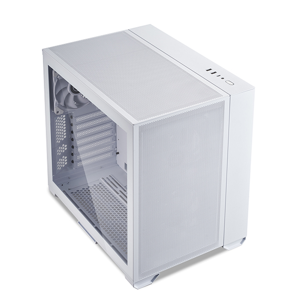 LIAN LI O11 Air Mini Computer Case w/ Tempered Glass- White