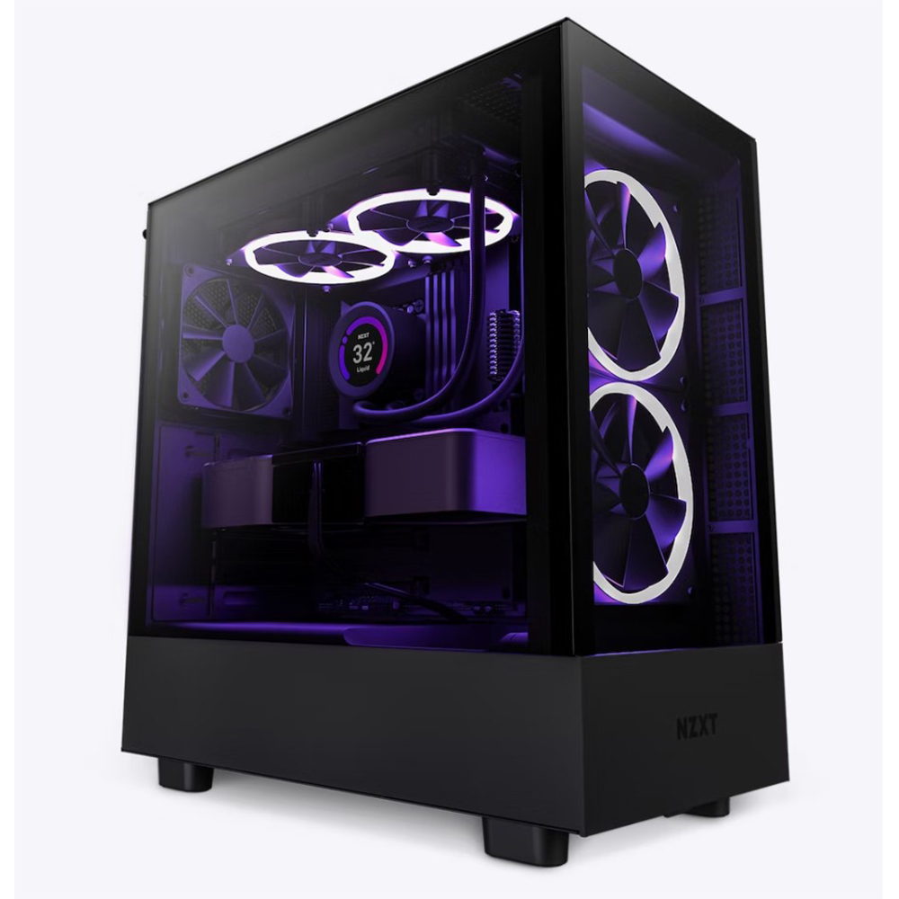 NZXT CC-H51EB-01 Left and Front Mid Tower