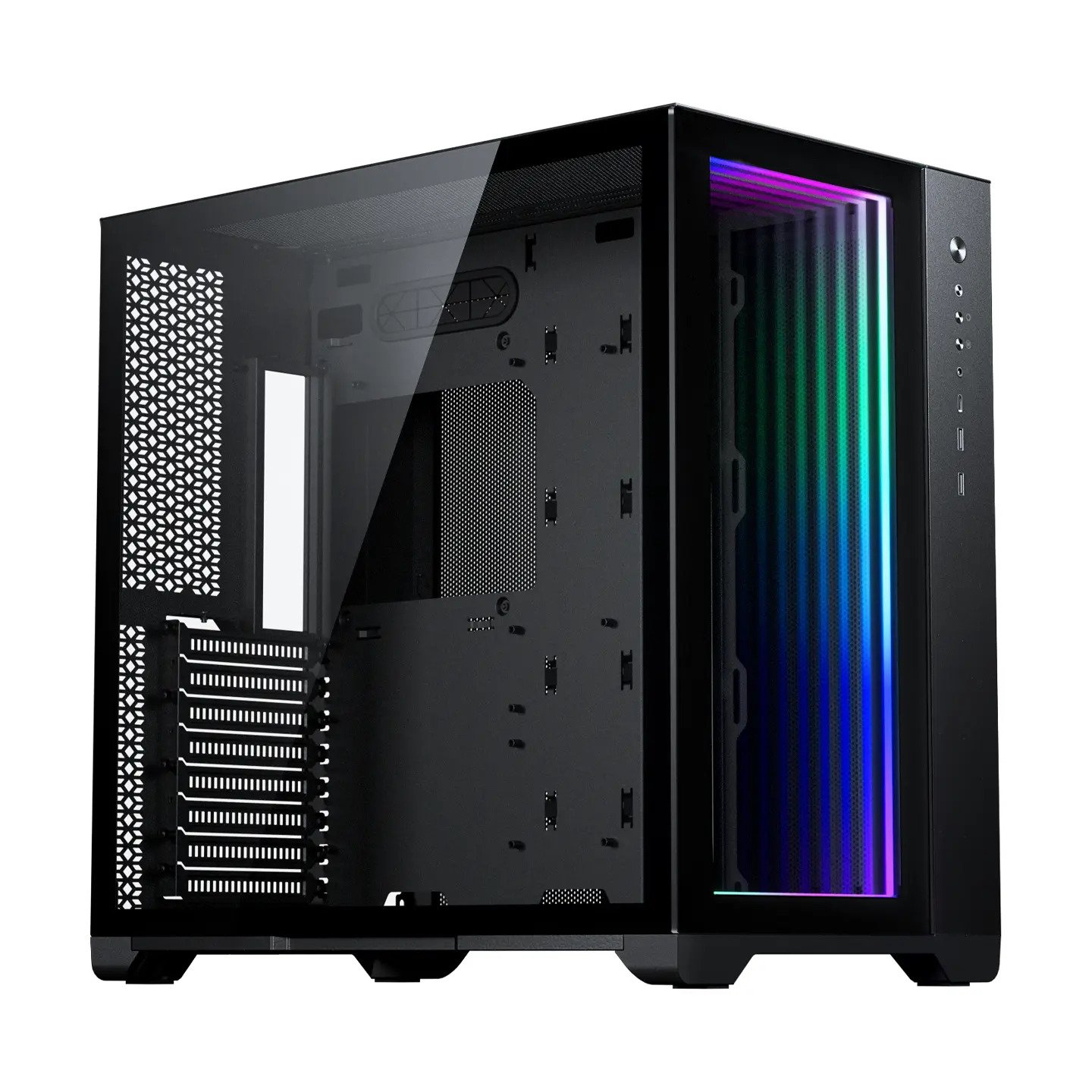 MagniumGear Neo Qube Infinity Mirror, Black (Powered by Phanteks)(Open Box)