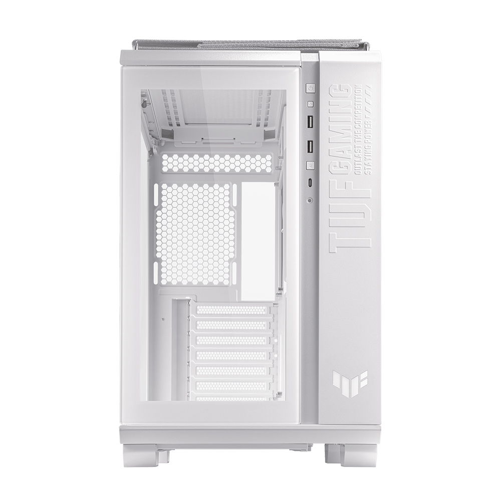 ASUS TUF Gaming GT502 White ATX Mid-Tower Computer Case