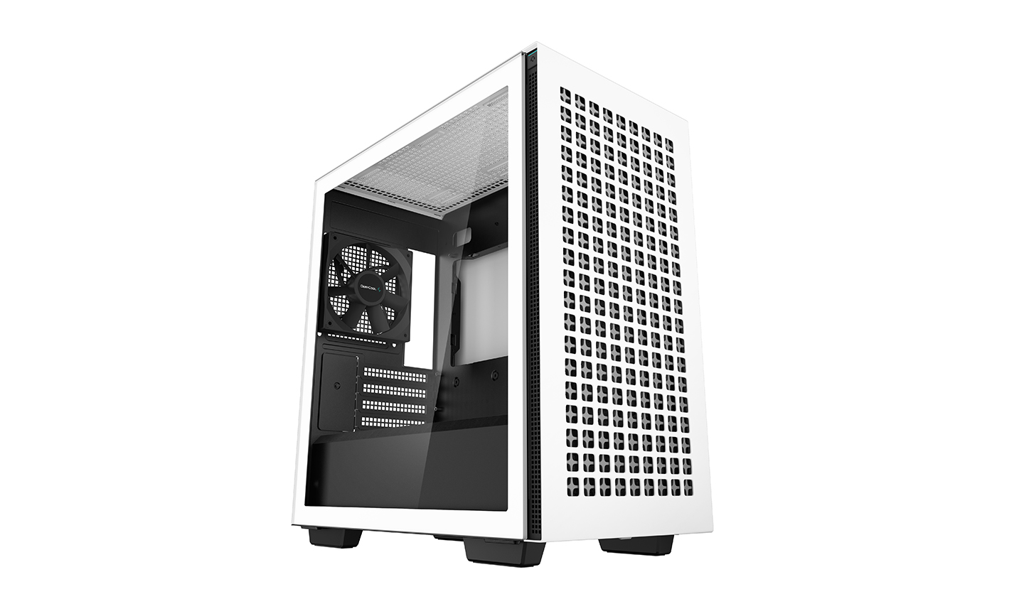 DeepCool CH370 WH Micro ATX case, white