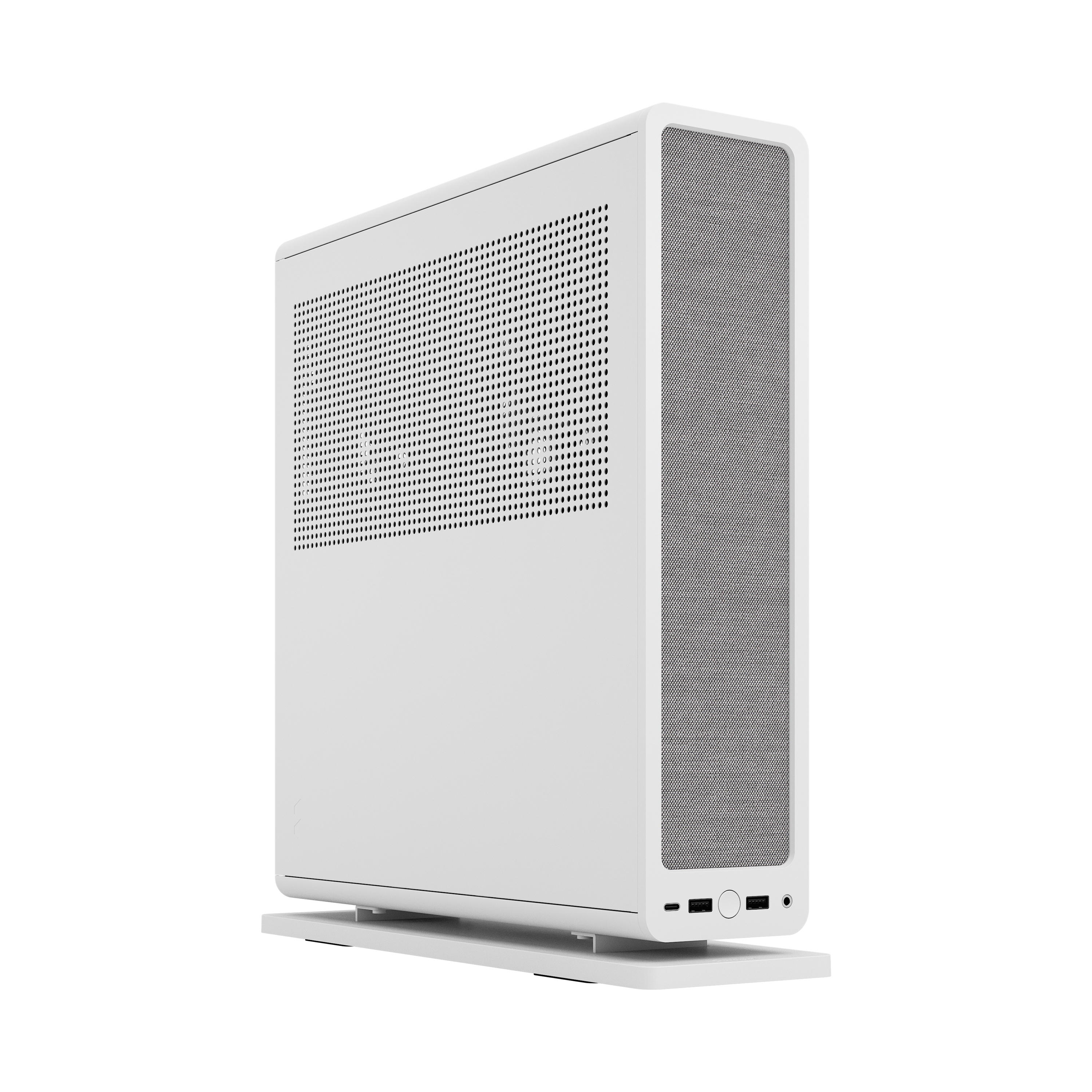 FRACTAL DESIGN Ridge White Mini-ITX Slim Small Form Factor Console PC