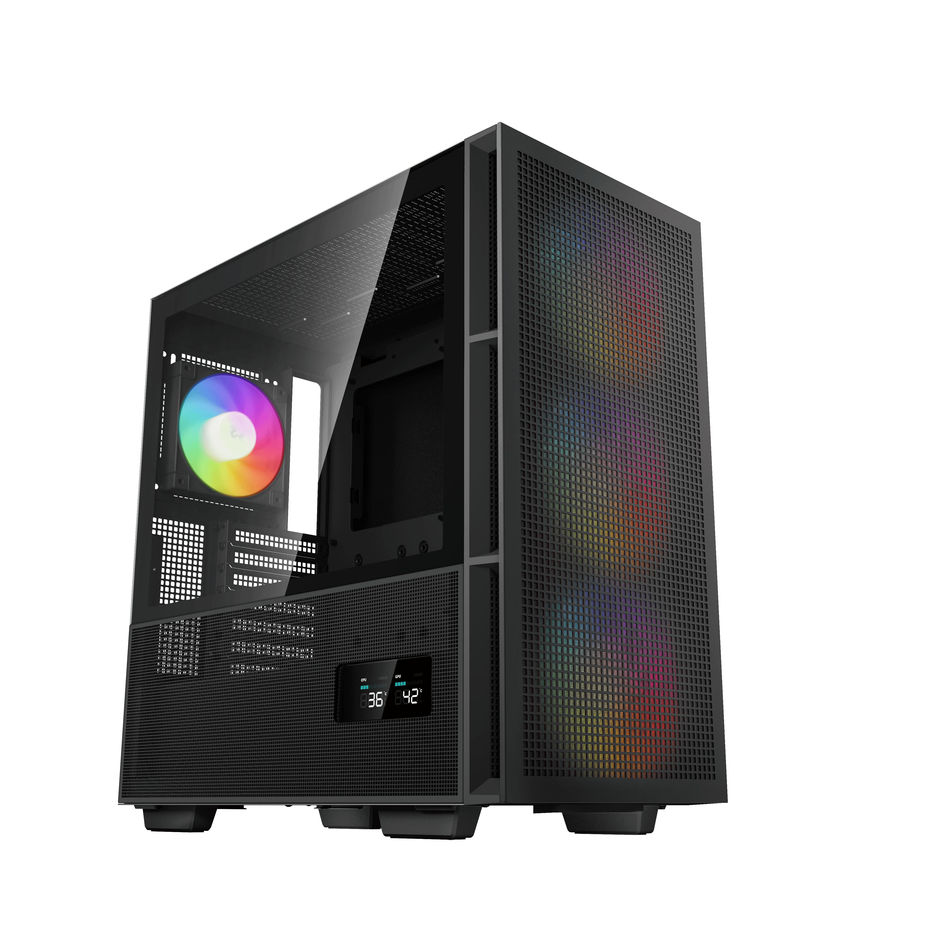 DeepCool CH560 Digital ATX Airflow case, 3x Pre-Installed 140mm ARGB