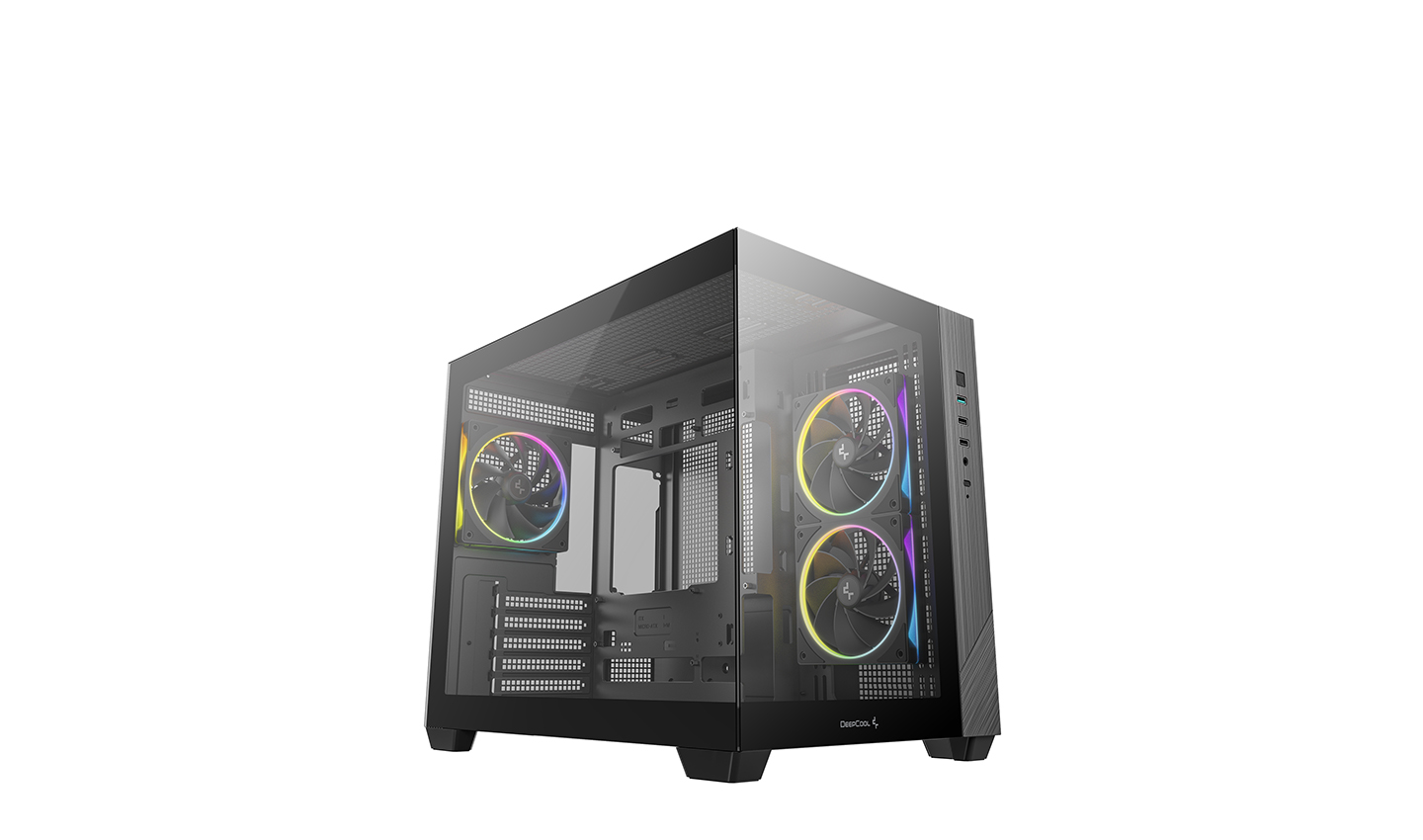 DeepCool CG330 3F Micro-ATX Panoramic Case