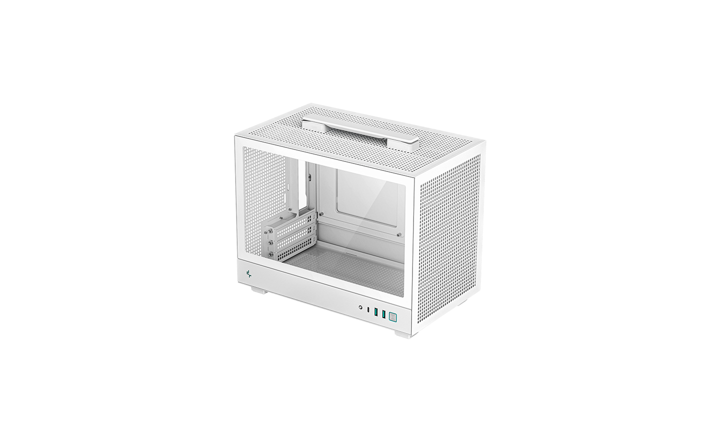 DeepCool CH160 Mini-ITX Boîtier PC, Blanc