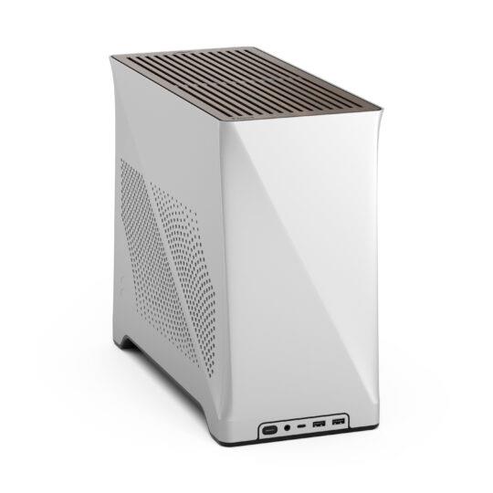 FRACTAL DESIGN Era 2 Silver Anodized Aluminum/Steel Mini-ITX Compact