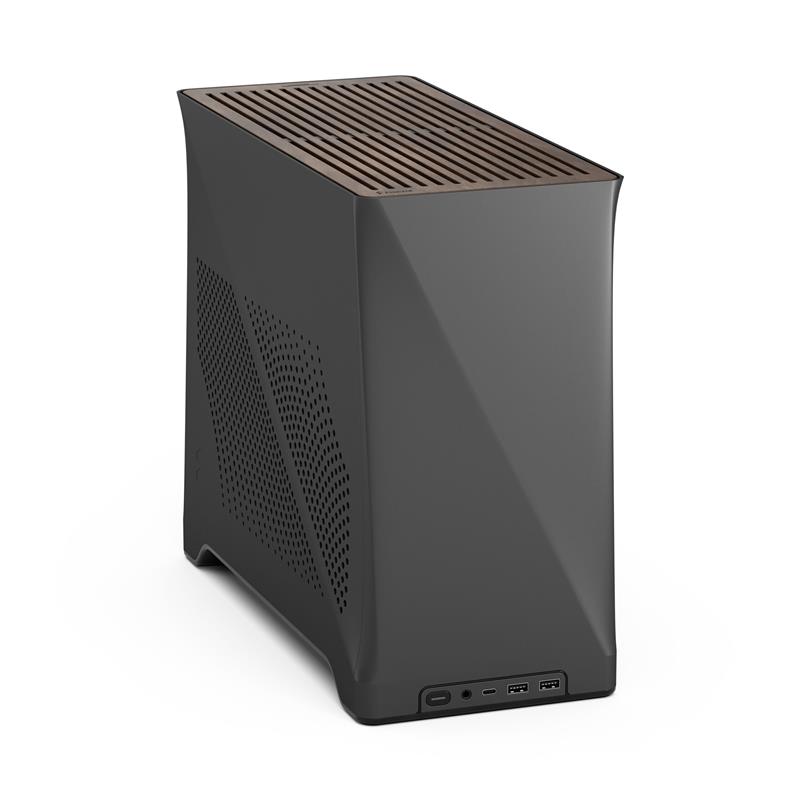 FRACTAL DESIGN Era 2 Silver Anodized Aluminum/Steel Mini-ITX Compact
