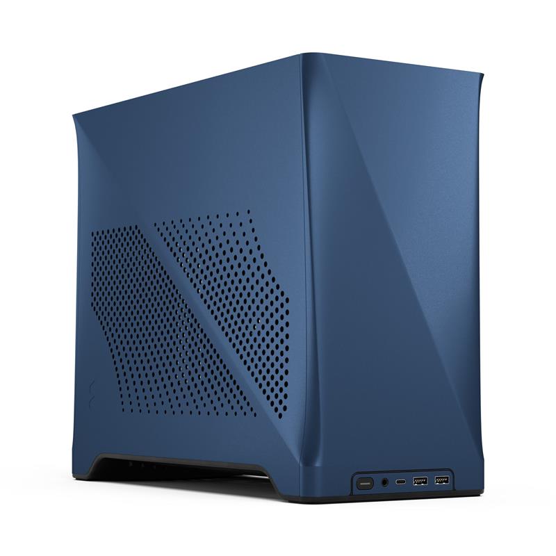 FRACTAL DESIGN Era 2 Silver Anodized Aluminum/Steel Mini-ITX Compact