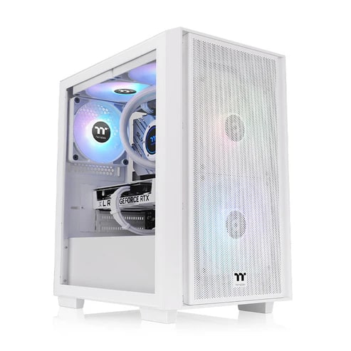 Thermaltake Versa H16 TG ARGB Micro Tower case Snow