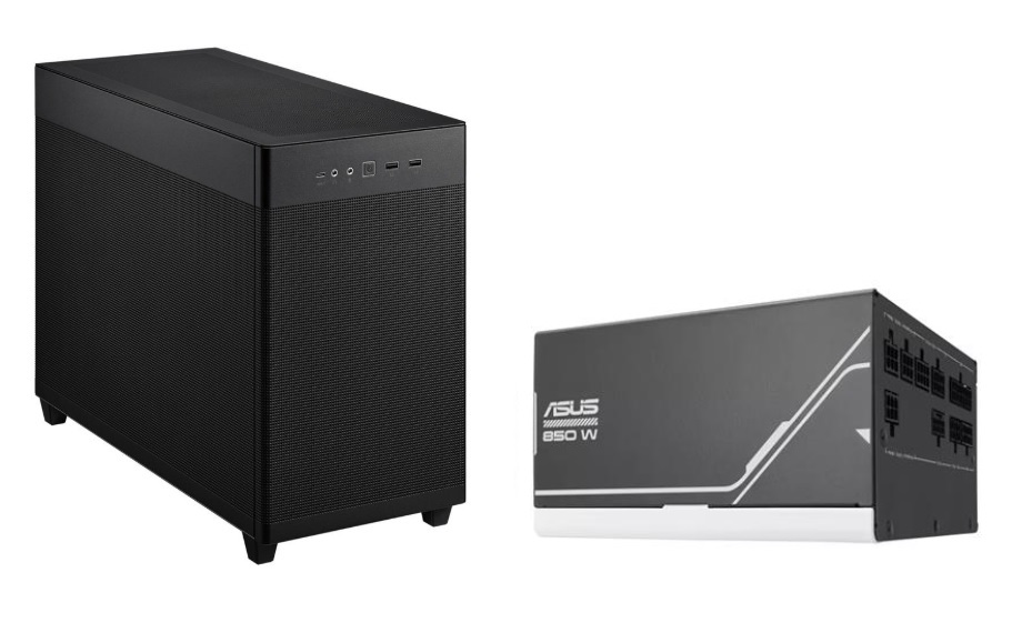 ASUS AP201 MicroATX Mesh Case + Prime 850W PSU