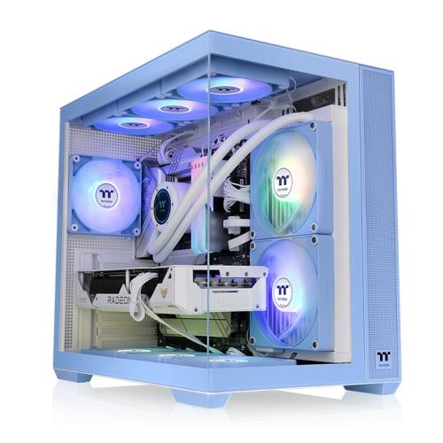 THERMALTAKE View 380 TG ARGB Bleu Hortensia/Bleu Hortensia/Win/SPCC/Ve