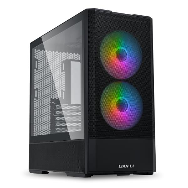 LIAN LI LANCOOL 207 Black / Steel / Tempered Glass Compatc ATX Mid To