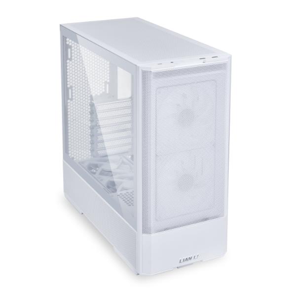 LIAN LI LANCOOL 207 White / Steel / Tempered Glass Compact ATX Mid To