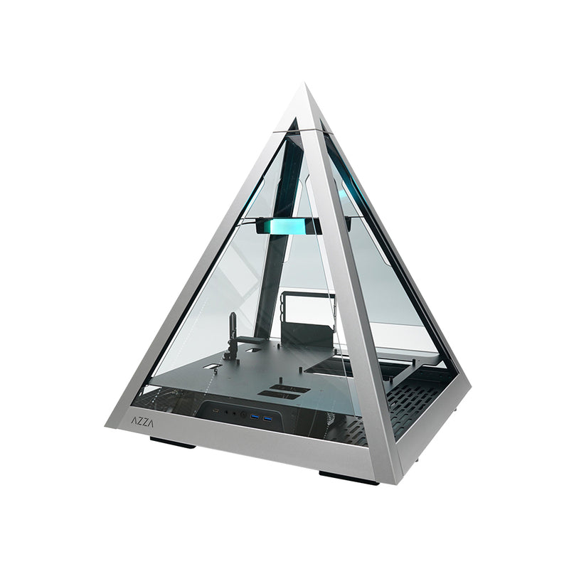 AZZA PYRAMID L 804L PCI-E 4.0 ATX Gaming Computer Case, 4* Sides Tempe