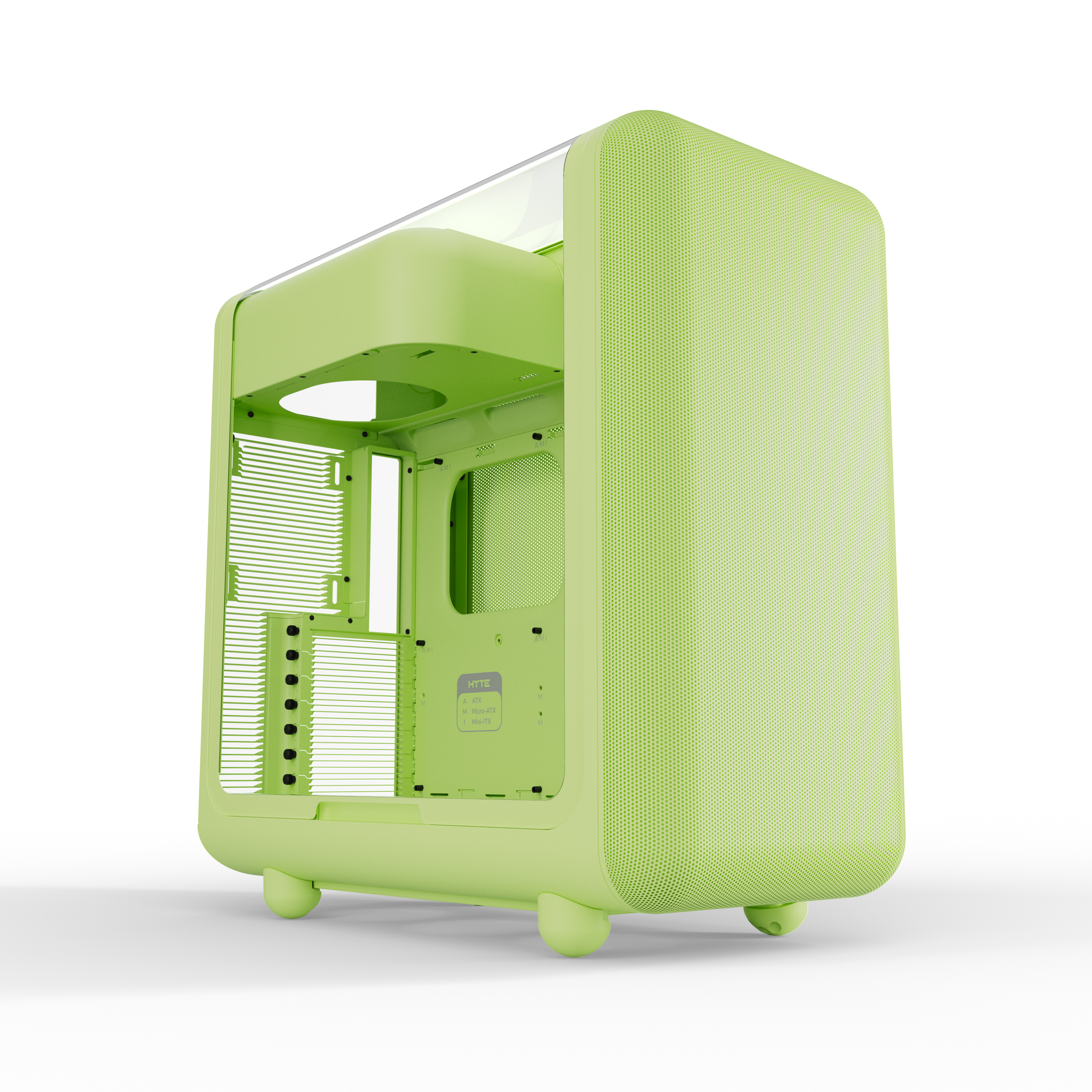 HYTE X50 X50 Mid Tower lait de matcha