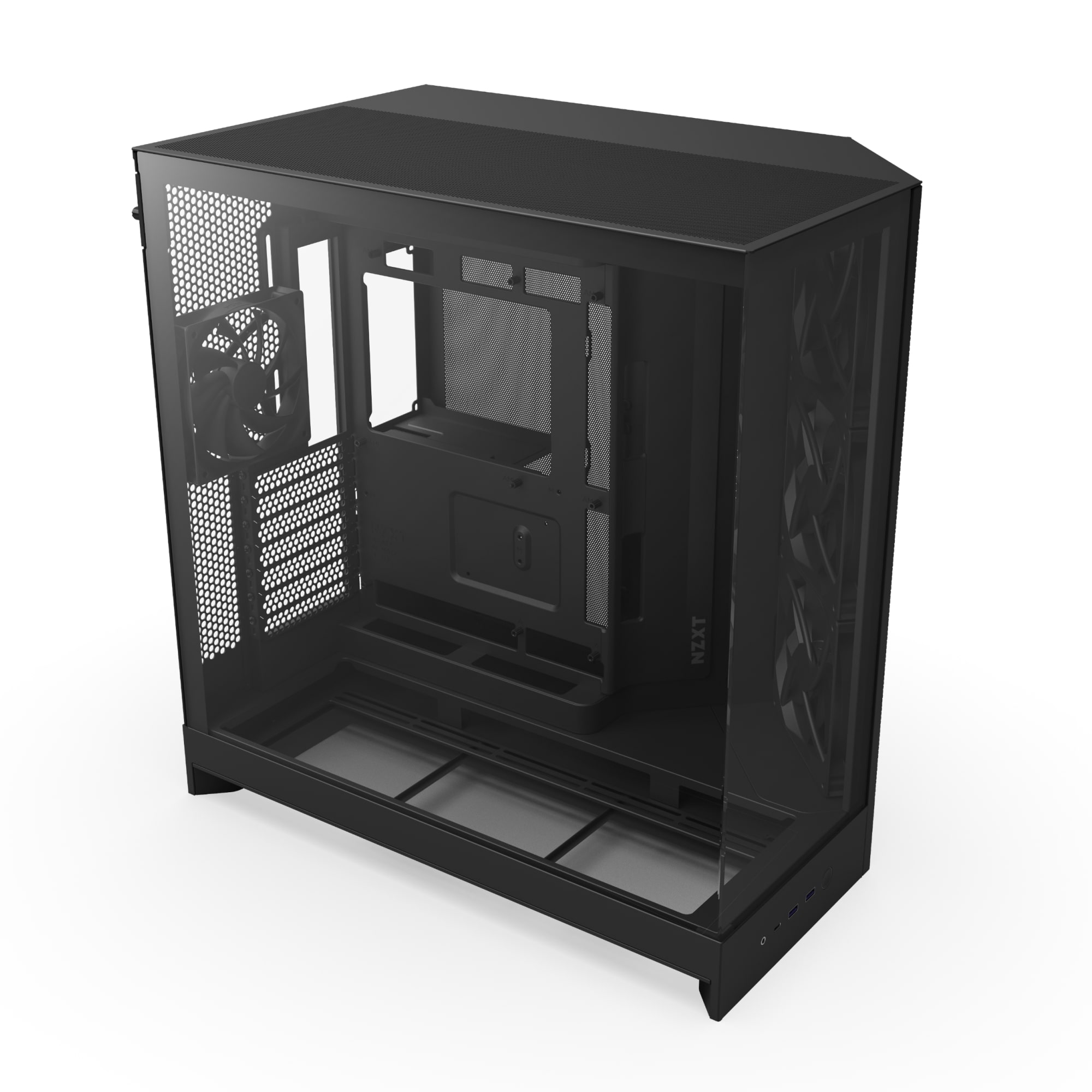 NZXT H9 Flow  Châssis ATX moyen tour double chambre - Noir