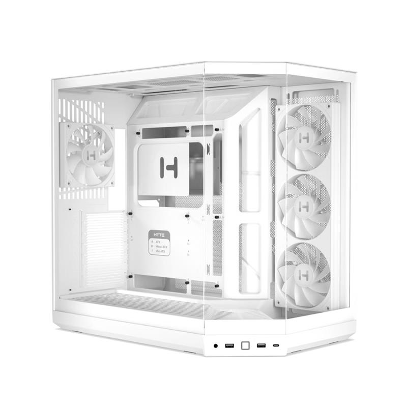 HYTE Y50 RGB Snow White