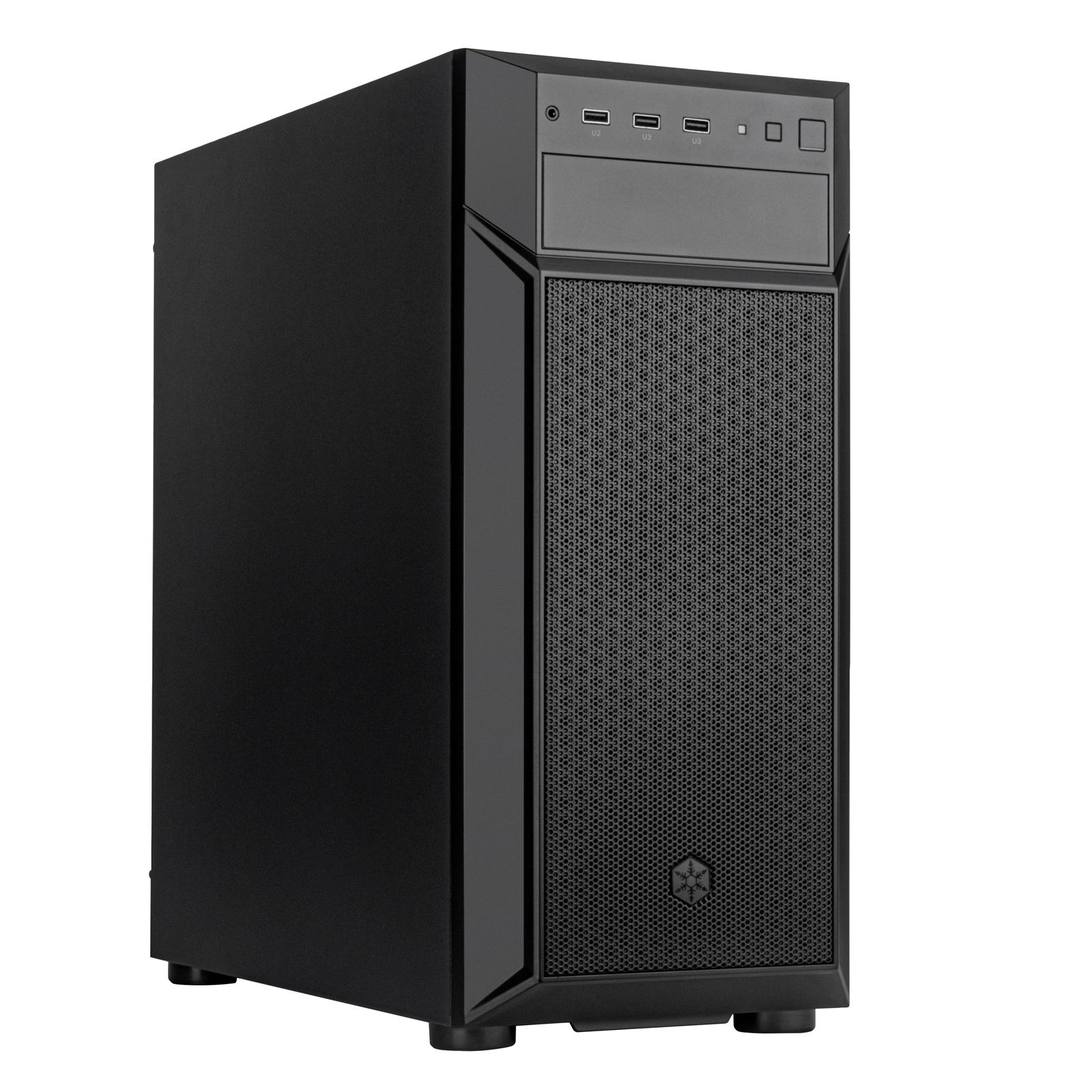 SilverStone FARA 513 Solid Panel Mid Tower Black