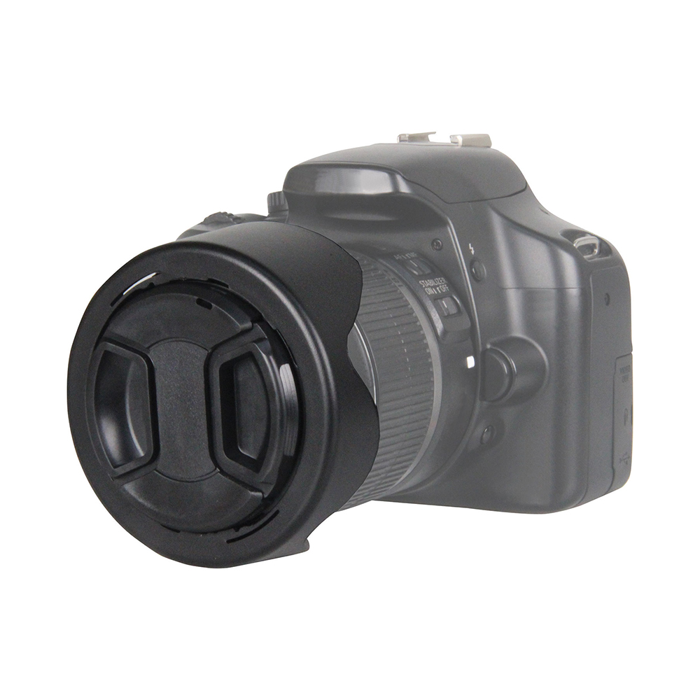 nsemble de pare-soleil et de bouchon en forme de tulipe de la série Pro Bower de 52 mm (HV52CAN