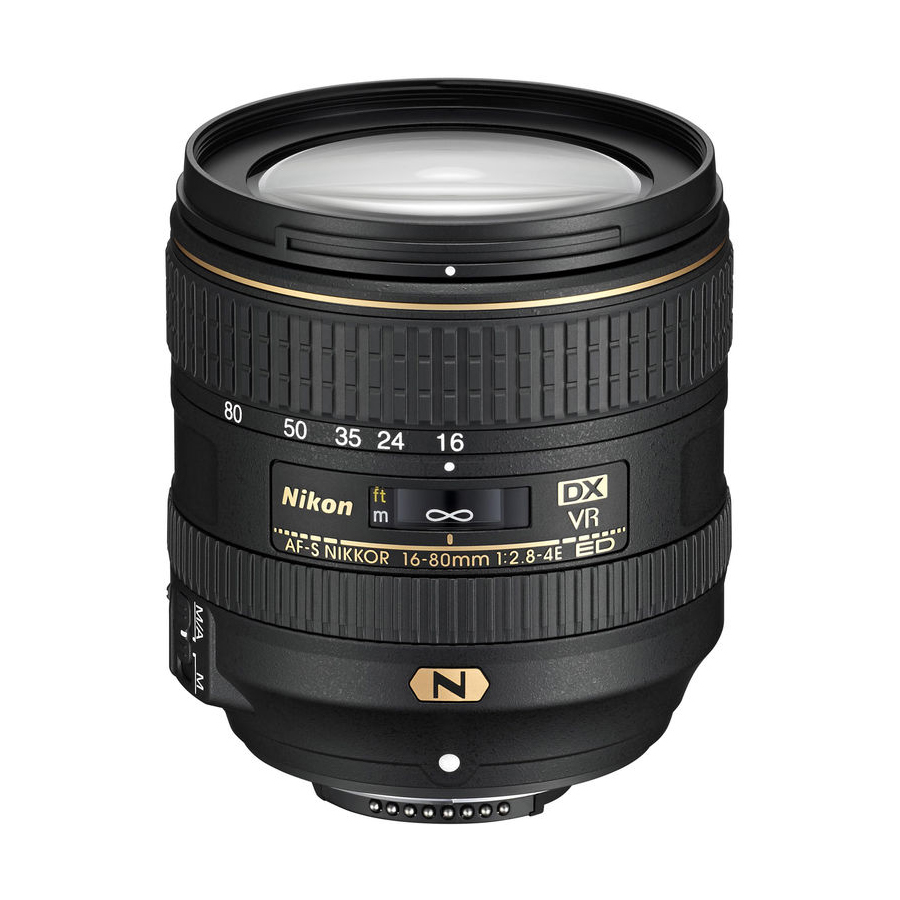 bjectif Nikon AF-S DX NIKKOR 16-80mm f/2.8-4E ED VR | Zoom 5x le plus léger