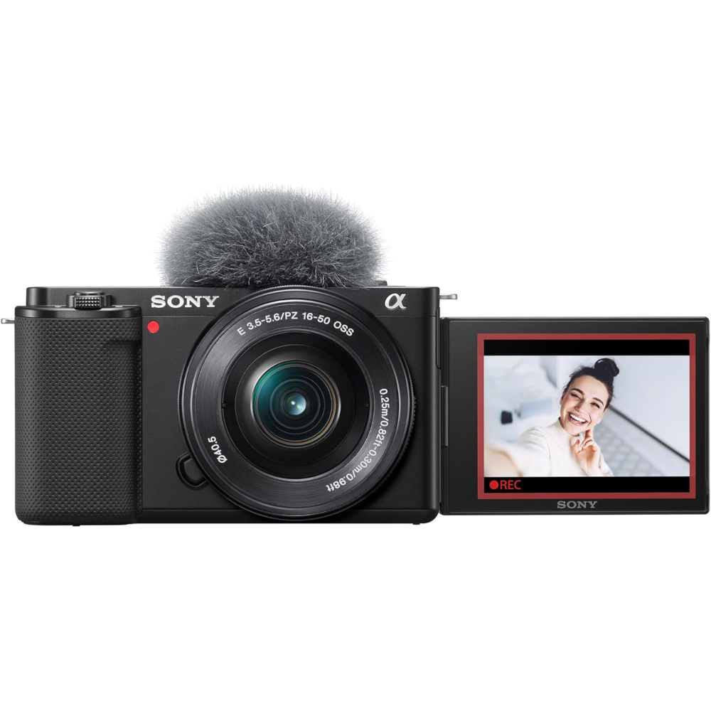 Sony a ZV-E10L Digital Camera (Black - Lens Kit) | Mirrorless Digital