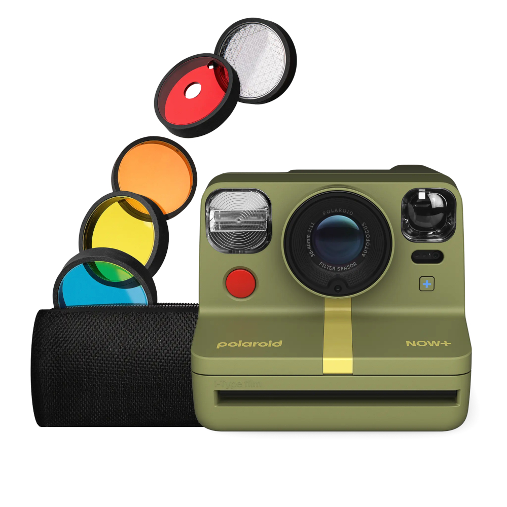 Polaroid Now+ i-Type Appareil photo instantané Gen 2 (Vert forêt) + 5