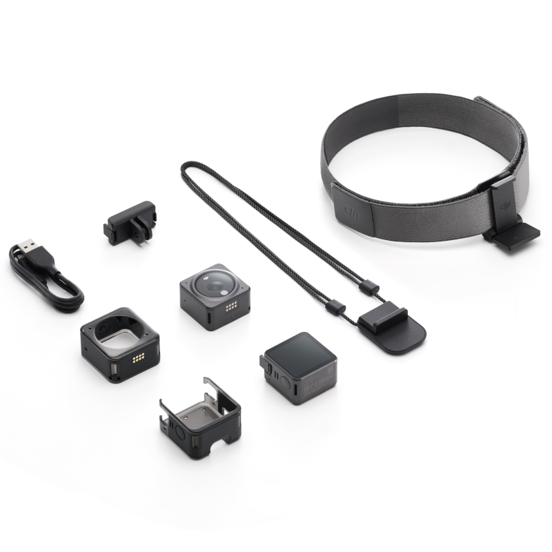 DJI Action 2 Combo double écran 128G | Polyvalence magnétique | 4K/12