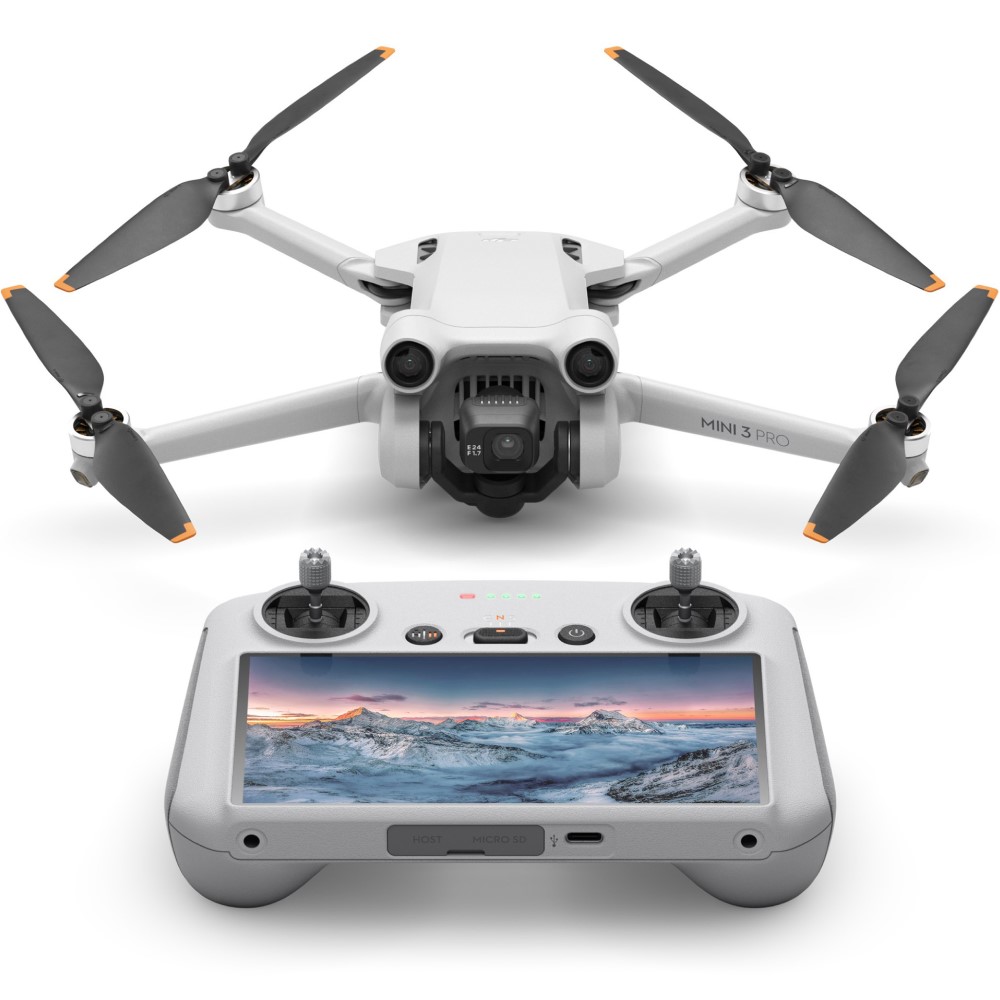 DJI Mini 3 Pro (DJI RC) Drone and Remote Control with Built-in Screen(Open Box)