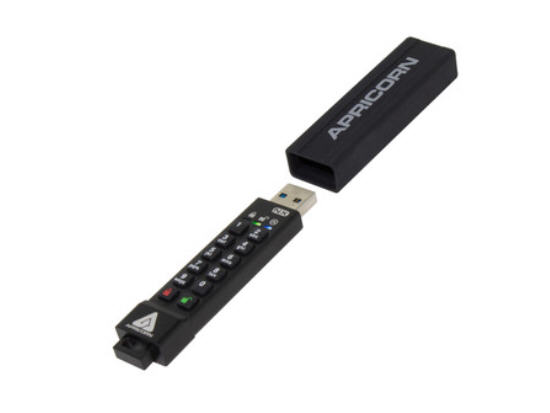 Clé USB sécurisée matériellement cryptée AES XTS 256 bits de 256 Go en USB 3.0