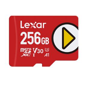 Lexar PLAY 256GB microSDXC UHS-I U3 A1 V30