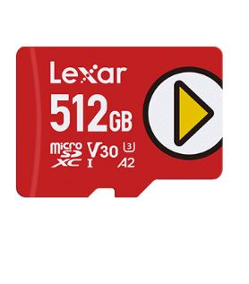 Lexar PLAY 512 Go microSDXC UHS-I U3 A2 V30