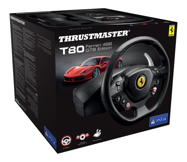 THRUSTMASTER T80 Ferrari 488 GTB Edition - PS and PC