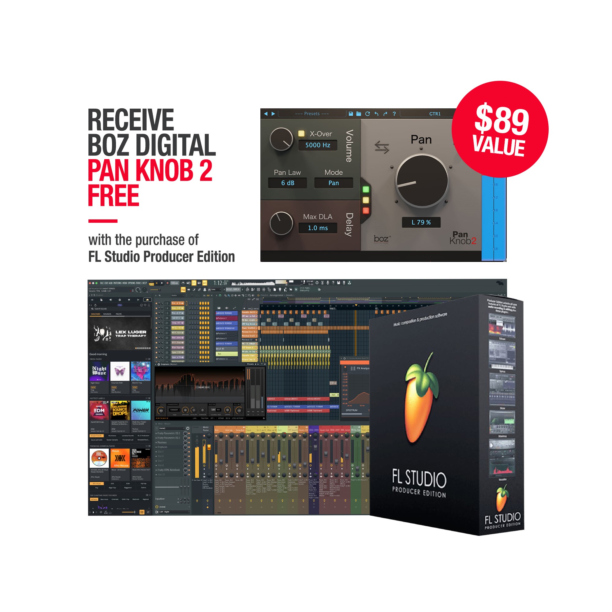 IMAGE LINE FL Studio Producteur [Version Box]
