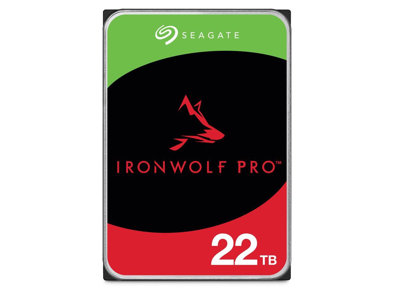 Seagate recertified IronWolf Pro 22TB SATA 3.5 Hard Drive