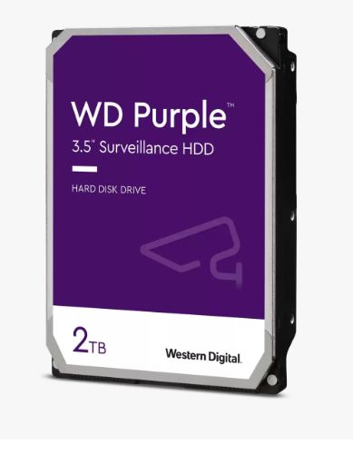WD recertified Purple™ Surveillance Hard Drive 2TB