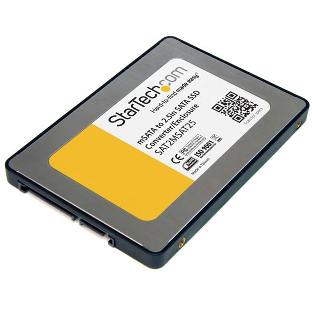 STARTECH 2.5" SATA to Mini SATA SSD Adapter Enclosure