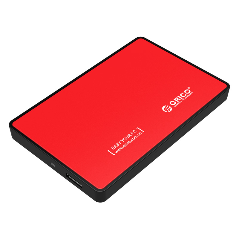 ORICO 2588US3-RD Boîtier de disque dur externe USB 3.0 à 2,5'' SATA, rouge