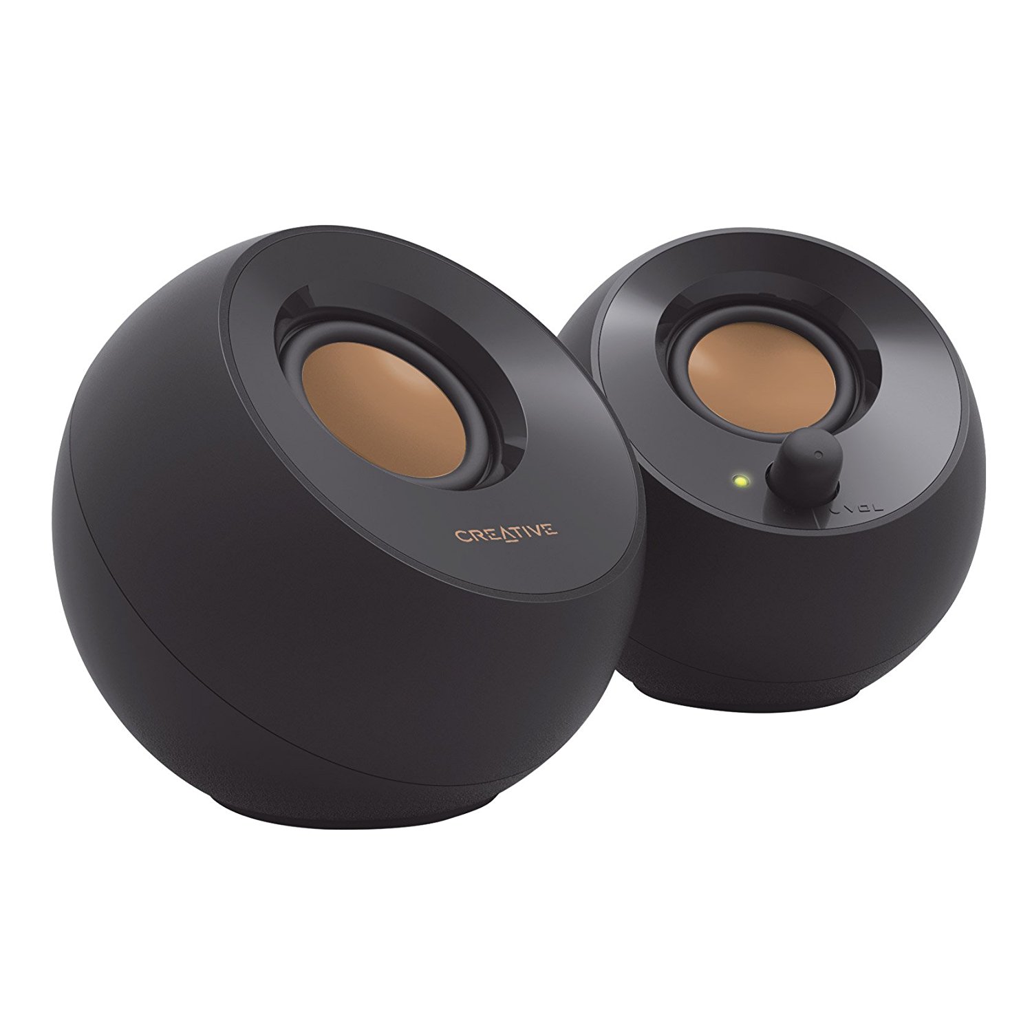 CREATIVE Pebble 2.0 USB Desktop Speakers, Black(Open Box)
