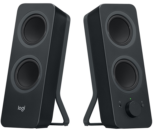 LOGITECH Z207 2.0 Stereo Bluetooth Computer Speaker, Black