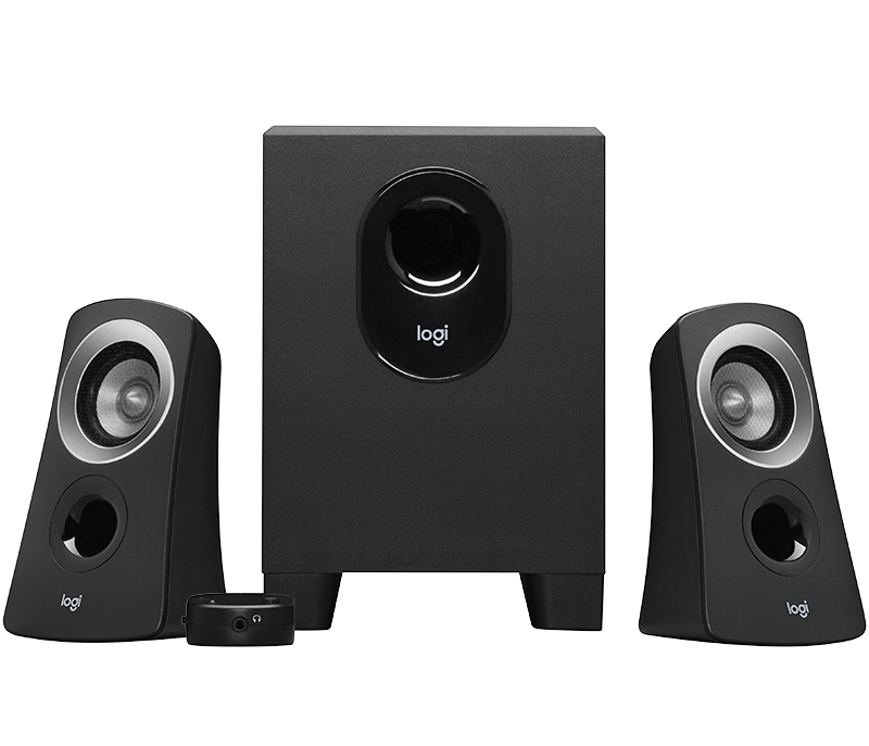LOGITECH Z313 2.1 PC Speaker System with Stereo Sound(Open Box)