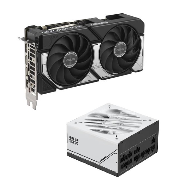 ASUS Dual GeForce RTX 5060 Ti 8GB OC GPU +  Prime 750W Gold PSU